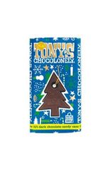 Tony's Chocolonely Dark Chocolate Candy Cane Christmas Tree 180g