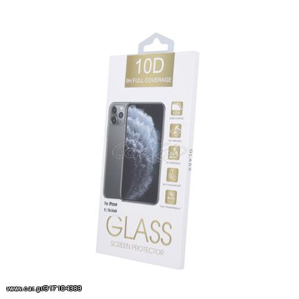 Tempered glass 10D for Realme C21 black frame