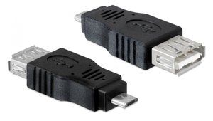 POWERTECH αντάπτορας USB 2.0 σε Micro B CAB-U029, μαύρος