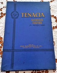 vintage κουτί / θήκη για καρμπόν TENACIA δεκαετίας '50