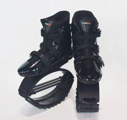 Παπούτσια με Ελατήρια για άλματα Μαύρα – Jump Shoes L (36-38) 40-60kg