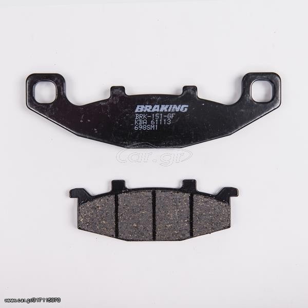 Εμπρός Ημιμεταλλικά Τακάκια Braking SM1 698 Για Kawasaki KLE 500 91-07   **ΠΡΟΣΦΟΡΑ**