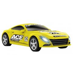 Joysway Car KING Yellow Racer 1/43