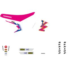 TECNOSEL ΣΕΤ ΑΥΤΟΚΟΛΛΗΤΑ YAMAHA TEAM YZ 125/250 1993-1995