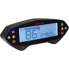 Ψηφιακό κοντέρ KOSO SPEEDOMETER DB-01RN MULTIFUNCTION ABE BLACK CASING