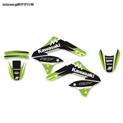 Αυτοκόλλητα σετ BLACKBIRD RACING KAWASAKI	KX 450 F/ 2006-2008