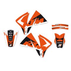 Αυτοκόλλητα σετ BLACKBIRD RACING KTM	EXC 125-200-250-300-380-400-520 / 2001-2002