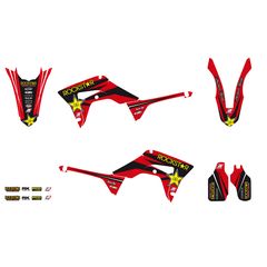 Αυτοκόλλητα σετ BLACKBIRD RACING HONDA CRF 250-450/ 2017-2020