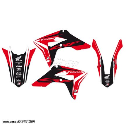 Αυτοκόλλητα σετ BLACKBIRD RACING HONDA CRF 250-450 R CRF 450 X/ 2017-2021