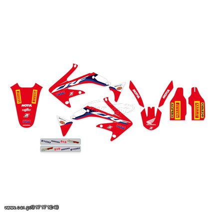 Αυτοκόλλητα σετ BLACKBIRD RACING HONDA CRF 450/ 2005-2008