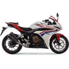 LEOVINCE GP Duals Black| Matte Τελικό Εξάτμισης HONDA CB 500 F/CBR 500 R/CB 500 X/ 2017-2018