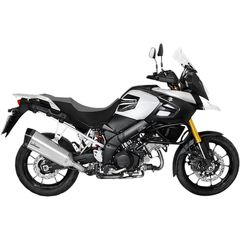 LEOVINCE LV-12 Dual Outlet Silver Τελικό Εξάτμισης SUZUKI DL 1000 V-Strom/ 2018-2020