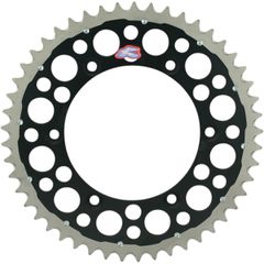 Οπίσθιο γρανάζι RENTHAL Twinring™ HONDA CR 125 (Μαύρο-Κόκκινο)