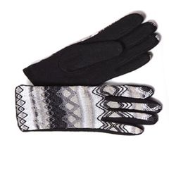 Γάντια γυναικεία Μαύρα Verde 0255-1 Μαύρο
