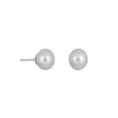 Σκουλαρίκι Πέρλα Λευκή 0,6cm Fantazy 84420-6 Λευκό