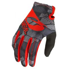 Oneal Γάντια Matrix Camo V.22 Μαύρο / Κόκκινο