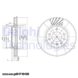 Δισκόπλακα DELPHI BG3405