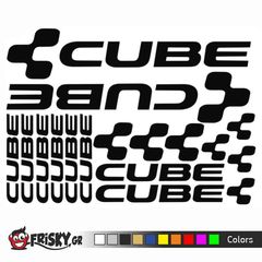 Σετ αυτοκόλλητα για ποδήλατα Cube ST20001