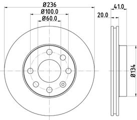 Δισκόπλακα ASHIKA SD3004