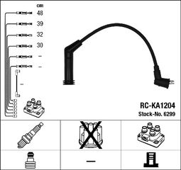 Σετ καλωδίων υψηλής τάσης NTY K2750102H00