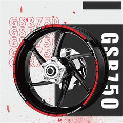 Αυτοκόλλητα για ζάντες SUZUKI GSR750  ST10050 Σετ Μπρός/Πίσω