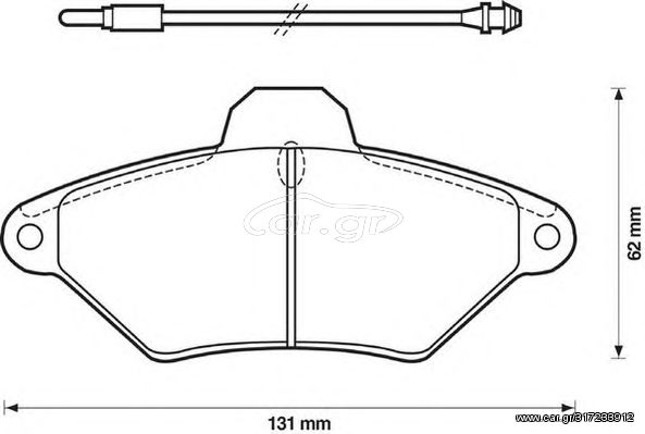 ΤΑΚΑΚΙΑ ΕΜ. CITROEN XANTIA (BENDIX) WVA 21631