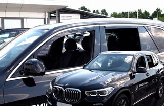 BMW X5 G05 5D 2018+ -ΣΕΤ ΑΝΕΜΟΘΡΑΥΣΤΕΣ ΑΥΤΟΚΙΝΗΤΟΥ ΑΠΟ ΕΥΚΑΜΠΤΟ ΦΙΜΕ ΠΛΑΣΤΙΚΟ HEKO - 4 ΤΕΜ.