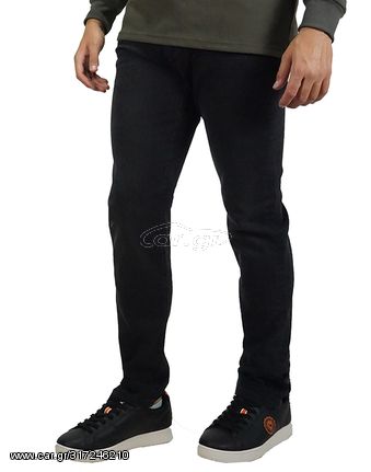 Marlboro Classics Ανδρικά Βαμβακερά Jeans Μαύρο Slim Fit (M-D-05001) (98% Βαμβάκι, 2% Ελαστάνη)