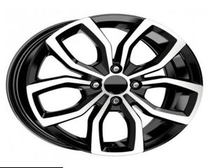 RENAULT STYLE ΖΑΝΤΕΣ ΚΑΙΝΟΥΡΓΙΕΣ ΣΕΤ 6,5Χ16 4Χ100Κ ΕΤ35 ΜΑΥΡΟ ΔΙΑΜΑΝΤΕ 