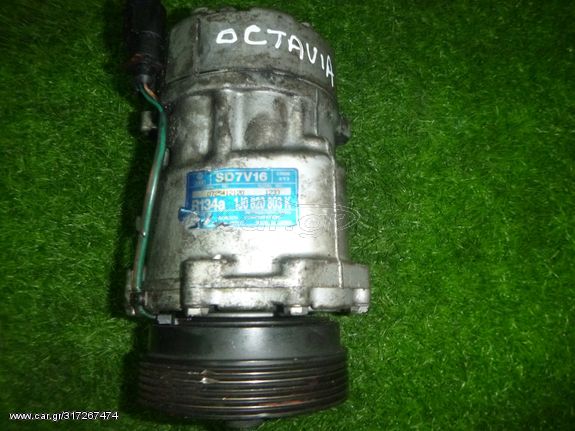 VOLKSWAGEN BORA 1J0820803K SANDEN SD7V16 ΚΟΜΠΡΕΣΣΕΡ AC ΜΟΤΕΡ AIRCODITION 