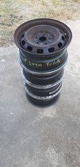 Ζάντες ατσάλινες γνήσιες από Toyota, 14", 5x100, 4 τεμάχια -thumb-2