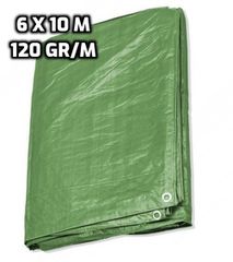 ΜΟΥΣΑΜΑΣ ΑΔΙΑΒΡΟΧΟΣ 6x10m, 120gr/m2 Πράσινος