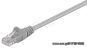 GΟOBAY καλώδιο UTP Cat 5e 68342, CCA, 27AWG, PVC, 1m, γκρι