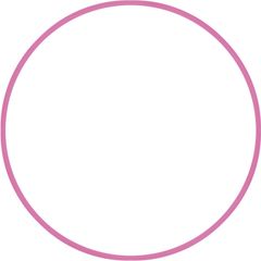 Amila Χουλα-Χουπ 19Mm Φ70 Φουξια Vinex 280Gr A Quality 98808