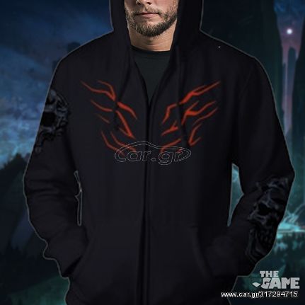 World of Warcraft Shadowlands: A King No More - Zip-Up Hoodie - Black Medium