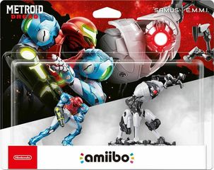 Nintendo Amiibo Metroid - Samus/Ε.Μ.Μ.Ι (2-Pack)