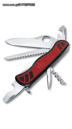 Ελβετικός σουγιάς Victorinox Forester M Grip κόκκινος/μαύρος 111mm με 10 λειτουργίες 0.8361.MC