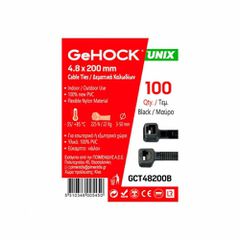 Δεματικά Μαύρα 3.6 X 280mm 100 Τεμάχια 60-136280 GeHOCK