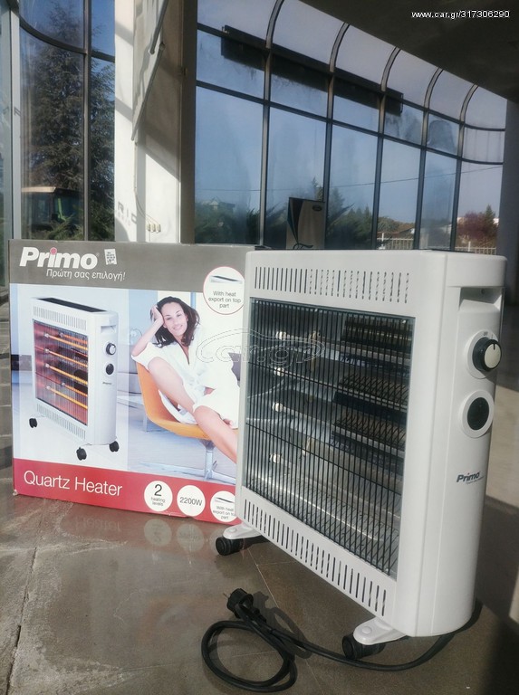 ΣΟΜΠΑ ΗΛΕΚΤΡΙΚΗ PRIMO QUARTZ ΛΕΥΚΗ