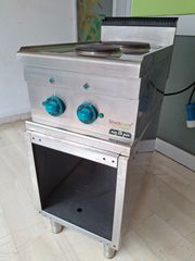 Εστία ηλεκτρική (τριφασική) 40*74*58,5/88,5-99,5 εκ, με 2 μάτια Φ16 και Φ23 & επιδαπέδια βάση, MBM. Μεταχειρισμένη.  Ποιότητα & Τιμή Stockinox-thumb-9