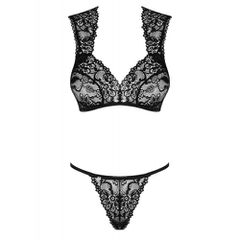 Obsessive Elisetta Lacy Bra with Panties-thumb-2