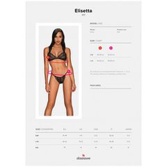 Obsessive Elisetta Lacy Bra with Panties-thumb-1