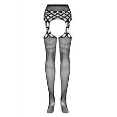 Plus Size Obsessive Strappy Garter Stocking-thumb-1