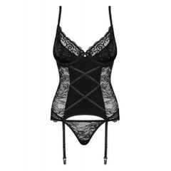 Obsessive Laurise Corset with Thong-thumb-2