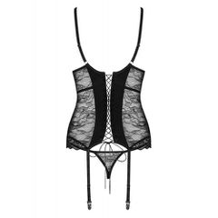 Obsessive Laurise Corset with Thong-thumb-1