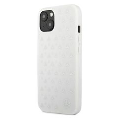 Mercedes Silver Stars Pattern Case for iPhone 13 mini - White-thumb-1