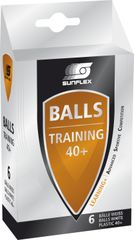 Amila Μπαλακια Ping Pong Training 6Τμχ Ασπρα (97250) ΛΕΥΚΟ