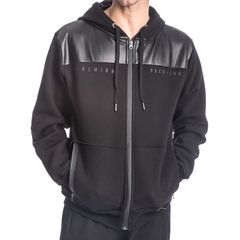 Paco & Co Men’s Zipper Hoodie 218643 Black