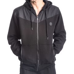 Paco & Co Men’s Zipper Hoodie 218641 Black