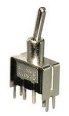 Mini Power Switch ON/OFF 3A 2P MTS-101-A1 LZ Μικροδιακόπτης Τροφοδοσίας